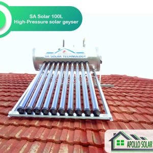 100L SA Solar High Pressure Solar Geyser