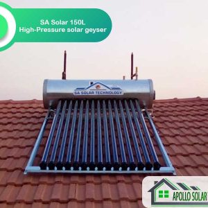 SA Solar 150L High-Pressure Solar Geyser