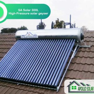 SA Solar 300L High-Pressure Solar Geyser