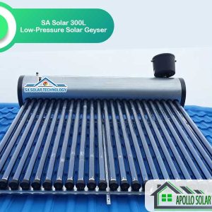 SA Solar 300L Low-Pressure Solar Geyser