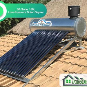 150L SA Solar Low-Pressure Solar Geyser